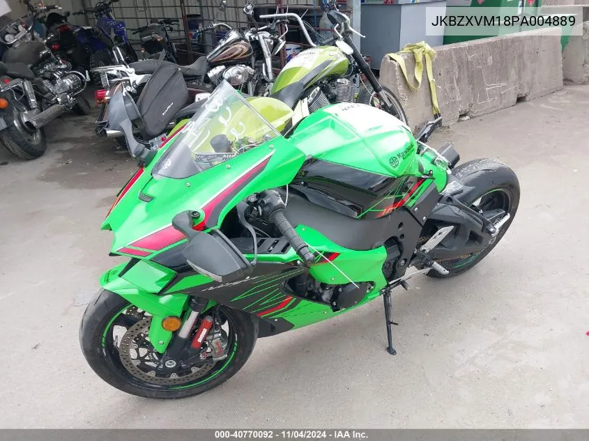 2023 Kawasaki Zx1002 M VIN: JKBZXVM18PA004889 Lot: 40770092