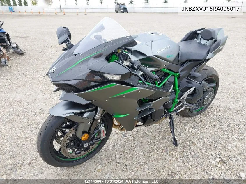 2024 Kawasaki Zx1002 VIN: JKBZXVJ16RA006017 Lot: 12114566