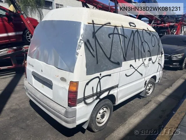 1999 Kia An240 Microvan VIN: KN3HN38D2WK081231 Lot: 40527912