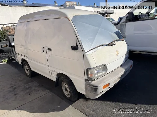 1999 Kia An240 Microvan VIN: KN3HN38D2WK081231 Lot: 40527912