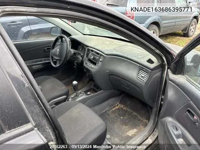 KNADE163686395771 2008 Kia Rio5 Sx