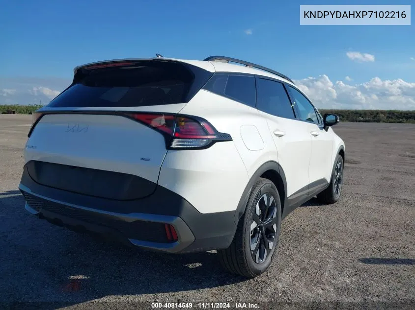 2023 Kia Sportage Plug-In Hybrid X-Line VIN: KNDPYDAHXP7102216 Lot: 40814549