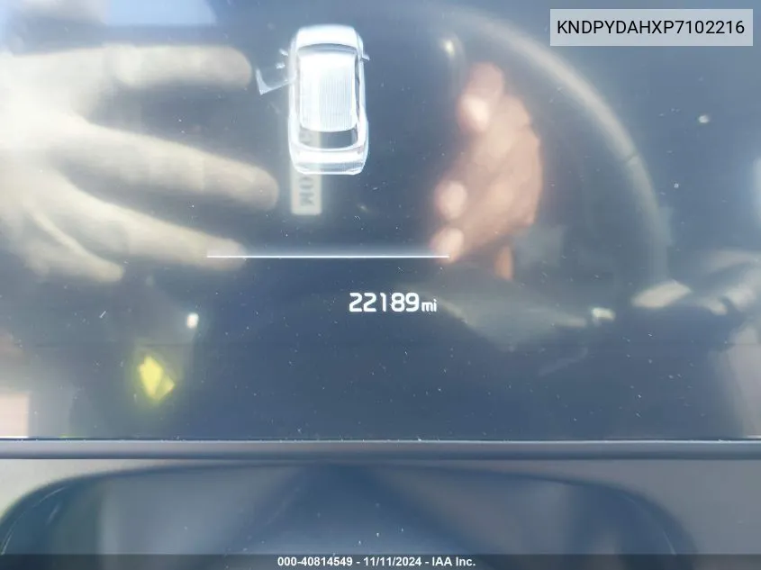 2023 Kia Sportage Plug-In Hybrid X-Line VIN: KNDPYDAHXP7102216 Lot: 40814549