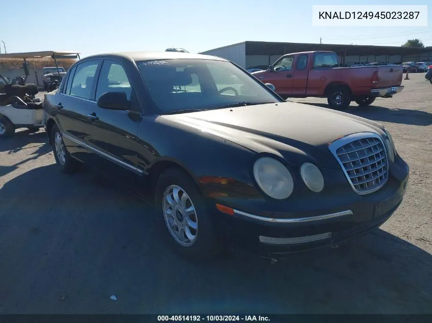 2004 Kia Amanti VIN: KNALD124945023287 Lot: 40514192