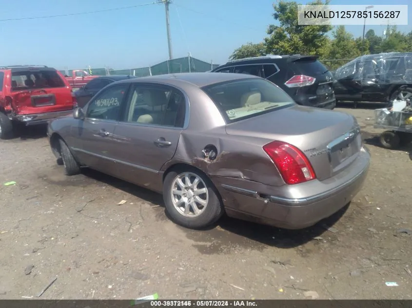 KNALD125785156287 2008 Kia Amanti