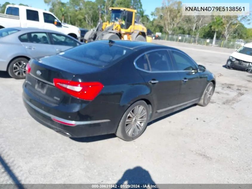 2014 Kia Cadenza Premium VIN: KNALN4D79E5138561 Lot: 38631042