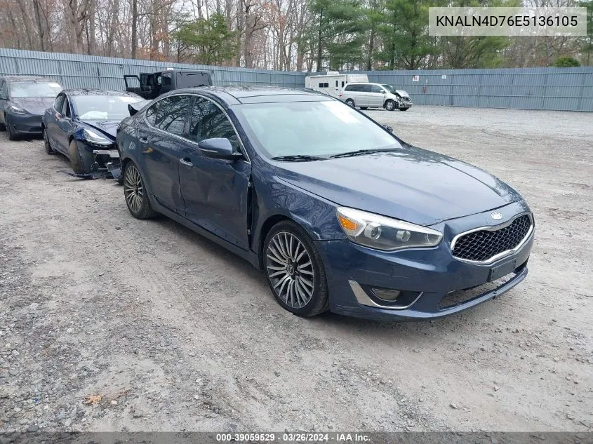 2014 Kia Cadenza Premium VIN: KNALN4D76E5136105 Lot: 39059529