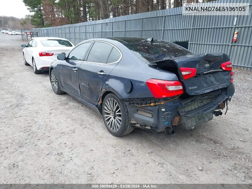 KNALN4D76E5136105 2014 Kia Cadenza Premium