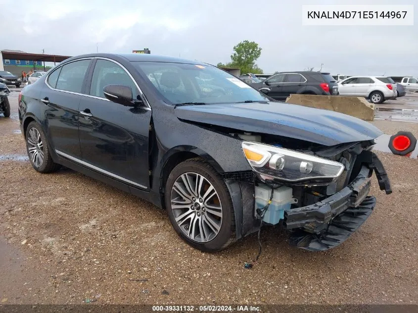 KNALN4D71E5144967 2014 Kia Cadenza Premium