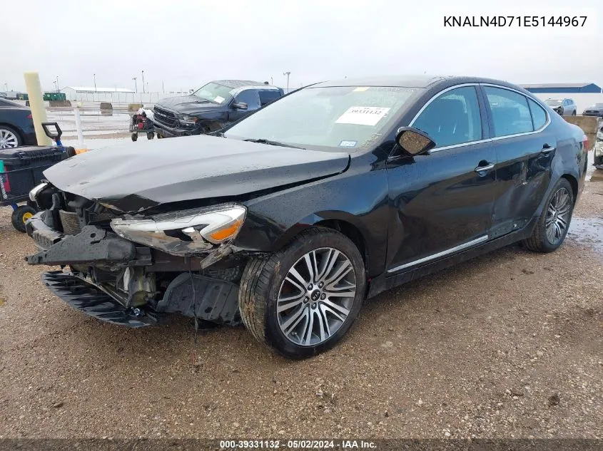 KNALN4D71E5144967 2014 Kia Cadenza Premium