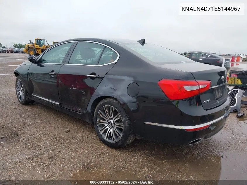 2014 Kia Cadenza Premium VIN: KNALN4D71E5144967 Lot: 39331132