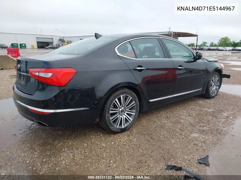 2014 Kia Cadenza Premium VIN: KNALN4D71E5144967 Lot: 39331132