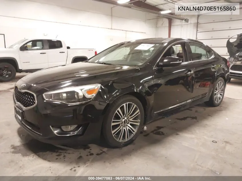 2014 Kia Cadenza Premium VIN: KNALN4D70E5165860 Lot: 39477083