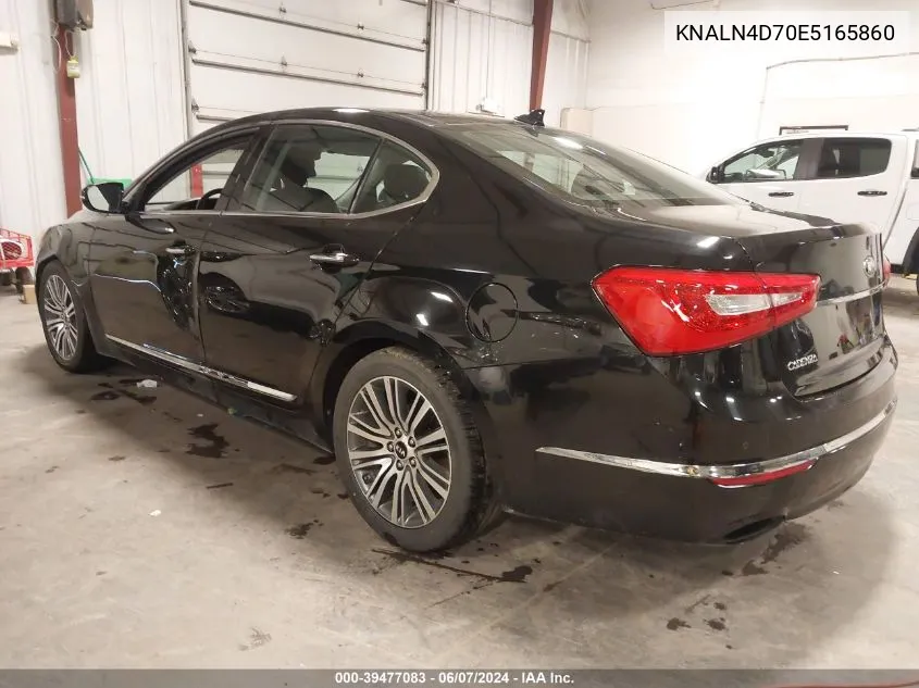 2014 Kia Cadenza Premium VIN: KNALN4D70E5165860 Lot: 39477083