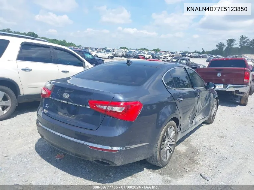 2014 Kia Cadenza Premium VIN: KNALN4D77E5123850 Lot: 39777735