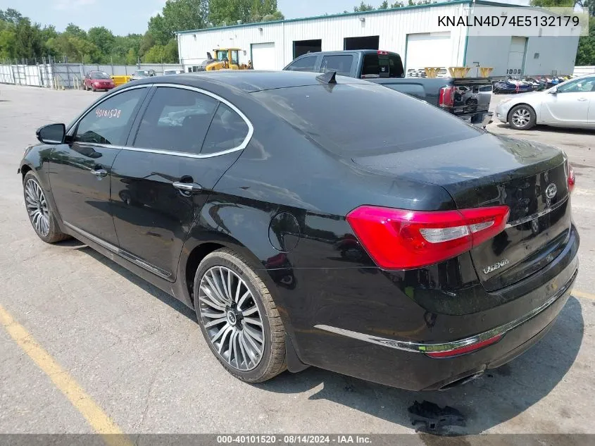 2014 Kia Cadenza Premium VIN: KNALN4D74E5132179 Lot: 40101520