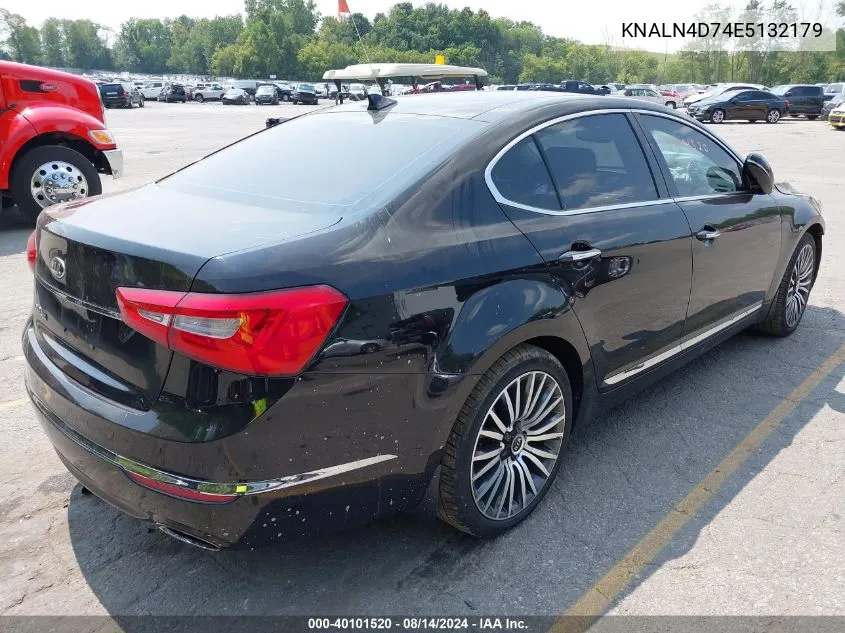 2014 Kia Cadenza Premium VIN: KNALN4D74E5132179 Lot: 40101520