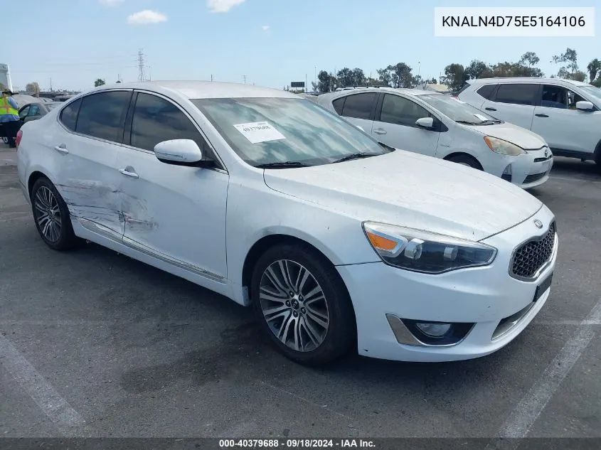 2014 Kia Cadenza Premium VIN: KNALN4D75E5164106 Lot: 40379688