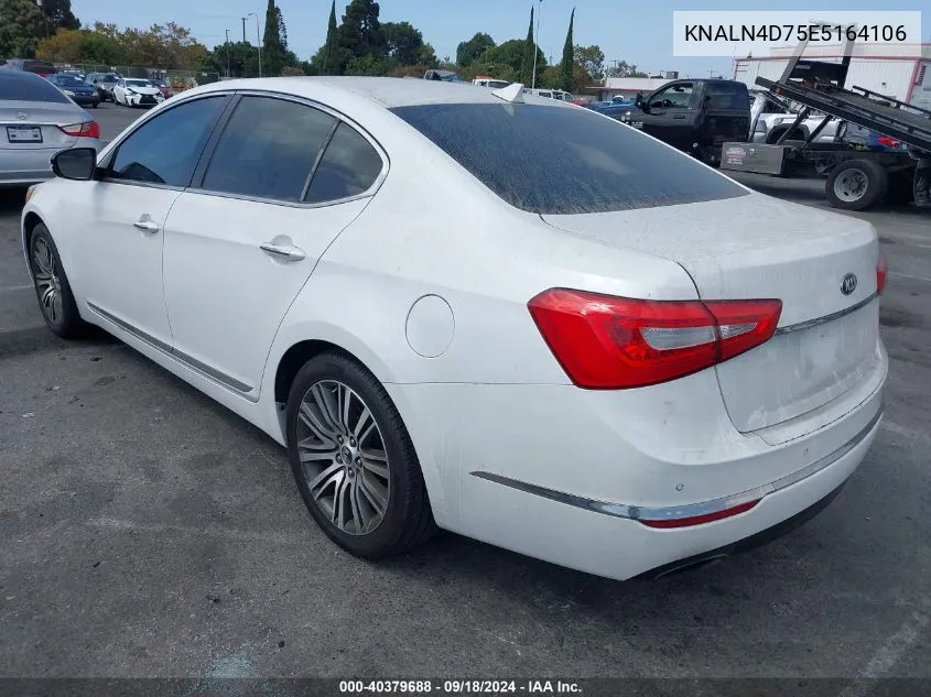 2014 Kia Cadenza Premium VIN: KNALN4D75E5164106 Lot: 40379688