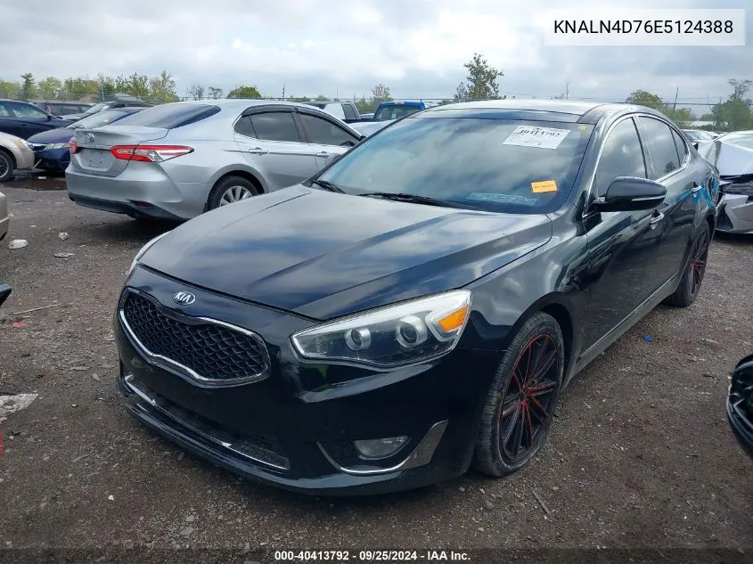 2014 Kia Cadenza Premium VIN: KNALN4D76E5124388 Lot: 40413792