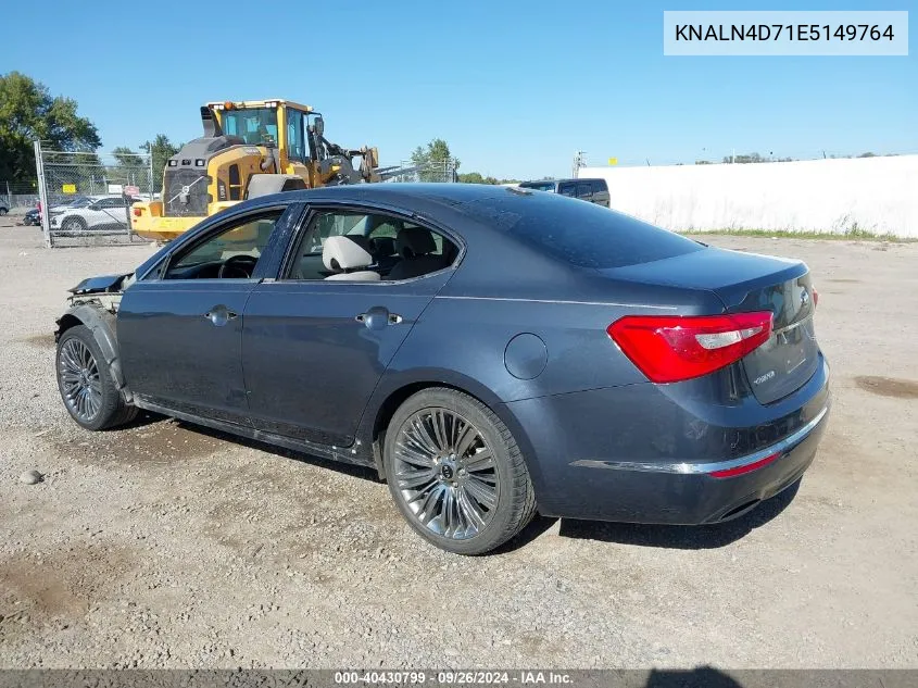 2014 Kia Cadenza Limited VIN: KNALN4D71E5149764 Lot: 40430799