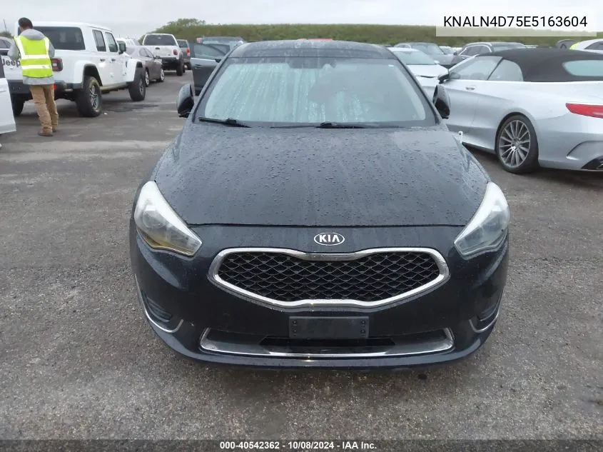 KNALN4D75E5163604 2014 Kia Cadenza Limited