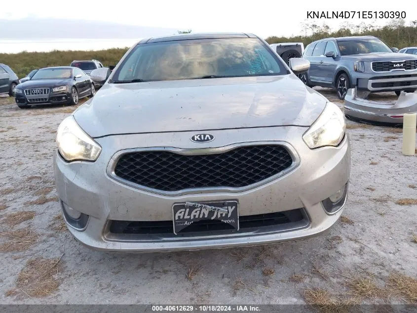 2014 Kia Cadenza Premium VIN: KNALN4D71E5130390 Lot: 40612629