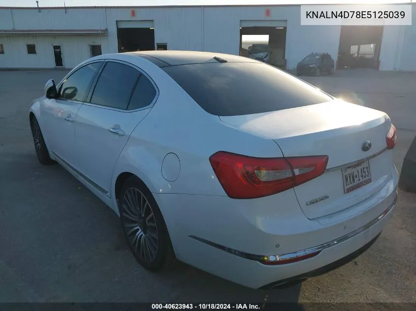 2014 Kia Cadenza Premium VIN: KNALN4D78E5125039 Lot: 40623943