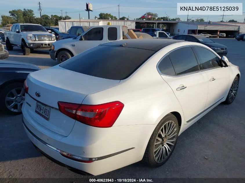 2014 Kia Cadenza Premium VIN: KNALN4D78E5125039 Lot: 40623943