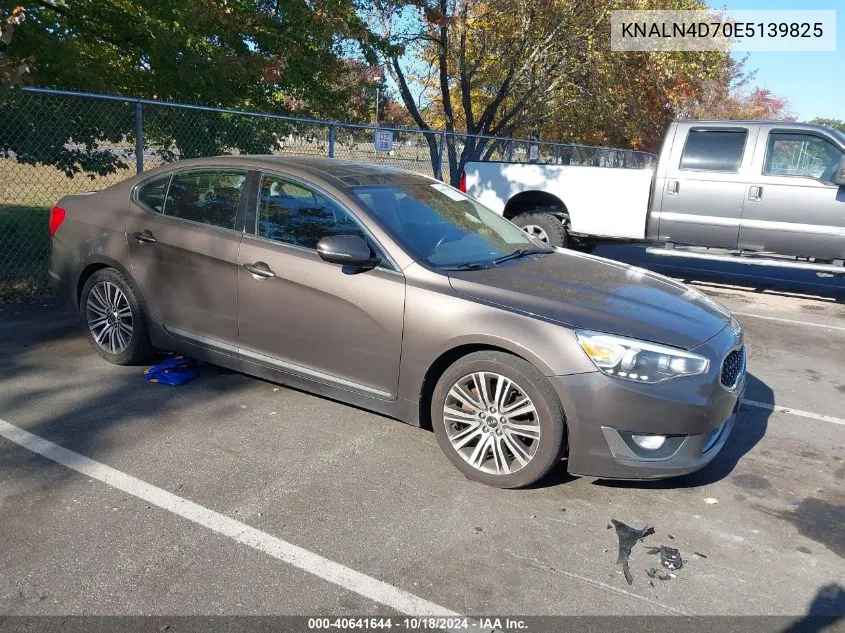 2014 Kia Cadenza Premium VIN: KNALN4D70E5139825 Lot: 40641644