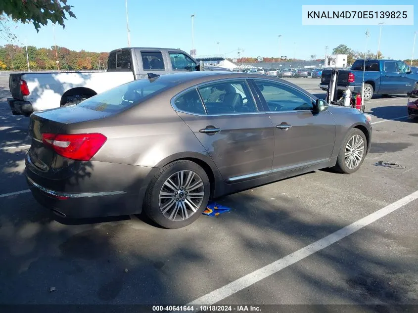 2014 Kia Cadenza Premium VIN: KNALN4D70E5139825 Lot: 40641644