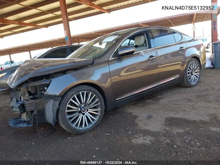 2014 Kia Cadenza Premium VIN: KNALN4D75E5132952 Lot: 40668137