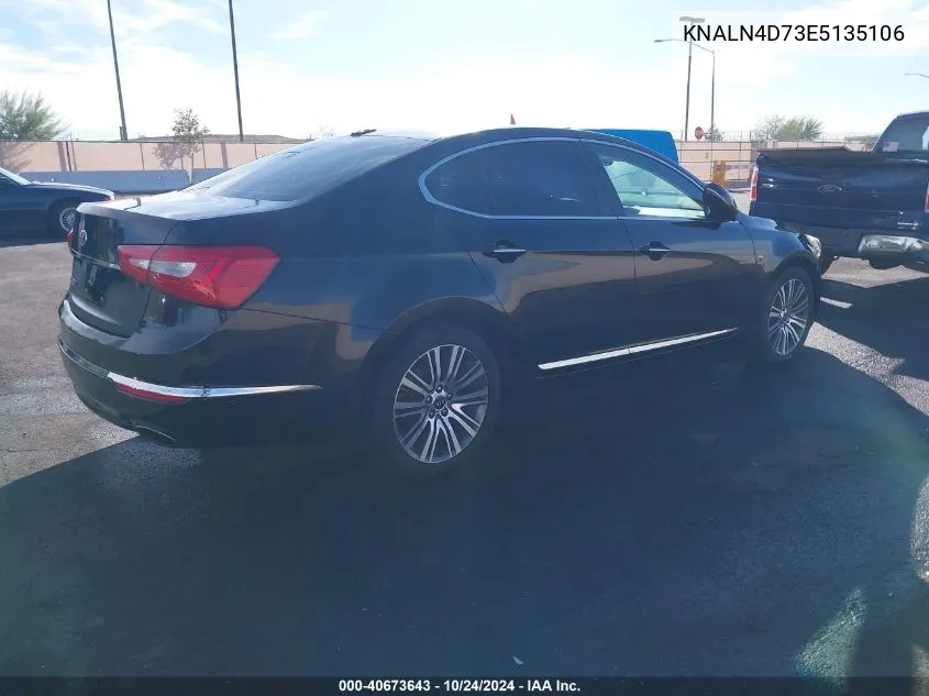 2014 Kia Cadenza Premium VIN: KNALN4D73E5135106 Lot: 40673643