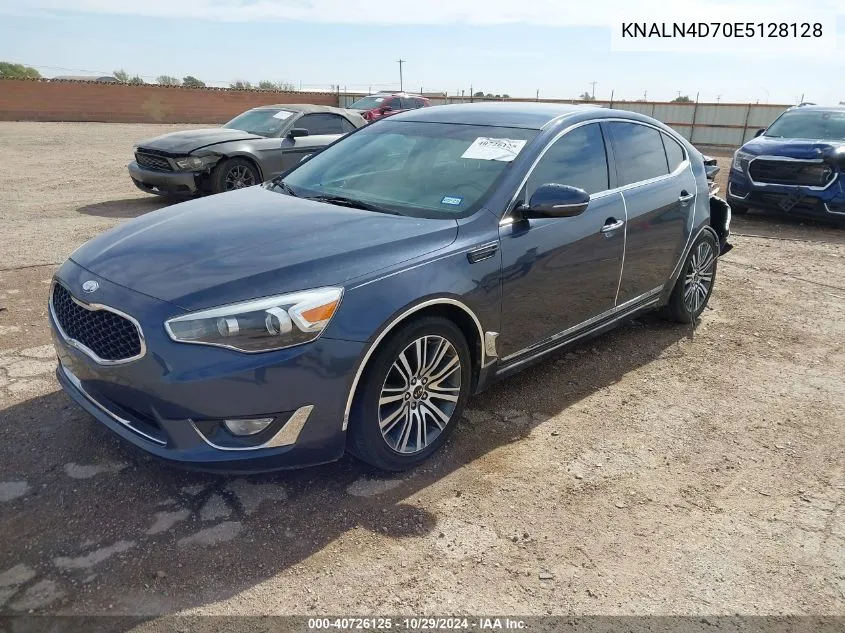 2014 Kia Cadenza Premium VIN: KNALN4D70E5128128 Lot: 40726125