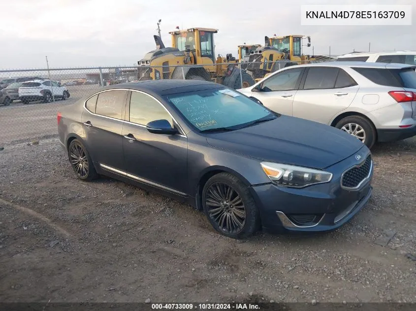 2014 Kia Cadenza Limited VIN: KNALN4D78E5163709 Lot: 40733009