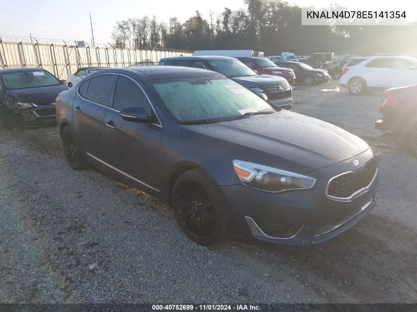 2014 Kia Cadenza Limited VIN: KNALN4D78E5141354 Lot: 40752699