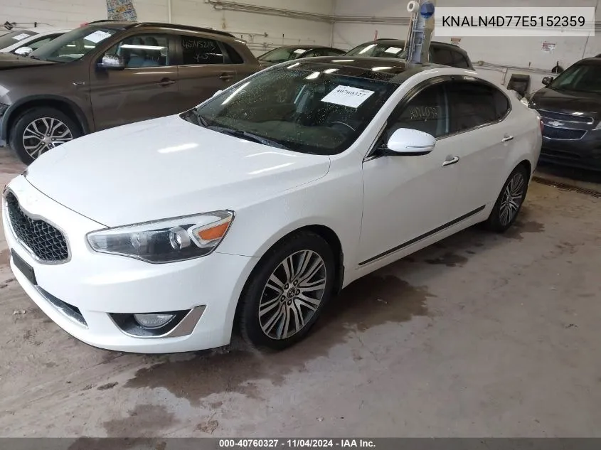 2014 Kia Cadenza Premium VIN: KNALN4D77E5152359 Lot: 40760327