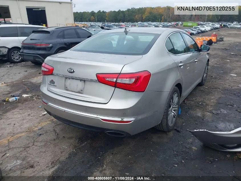 2014 Kia Cadenza Premium VIN: KNALN4D70E5120255 Lot: 40805807