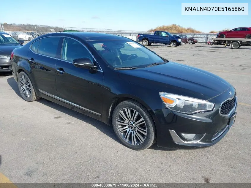 2014 Kia Cadenza Premium VIN: KNALN4D70E5165860 Lot: 40808679