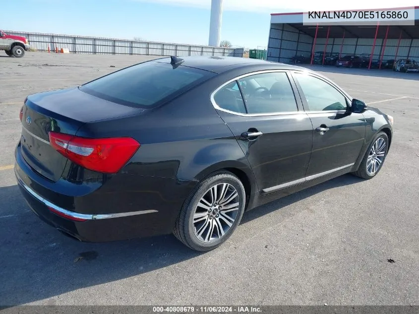 2014 Kia Cadenza Premium VIN: KNALN4D70E5165860 Lot: 40808679