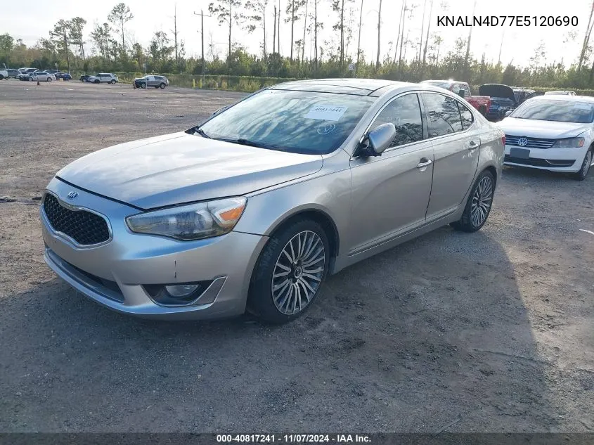 2014 Kia Cadenza Premium VIN: KNALN4D77E5120690 Lot: 40817241