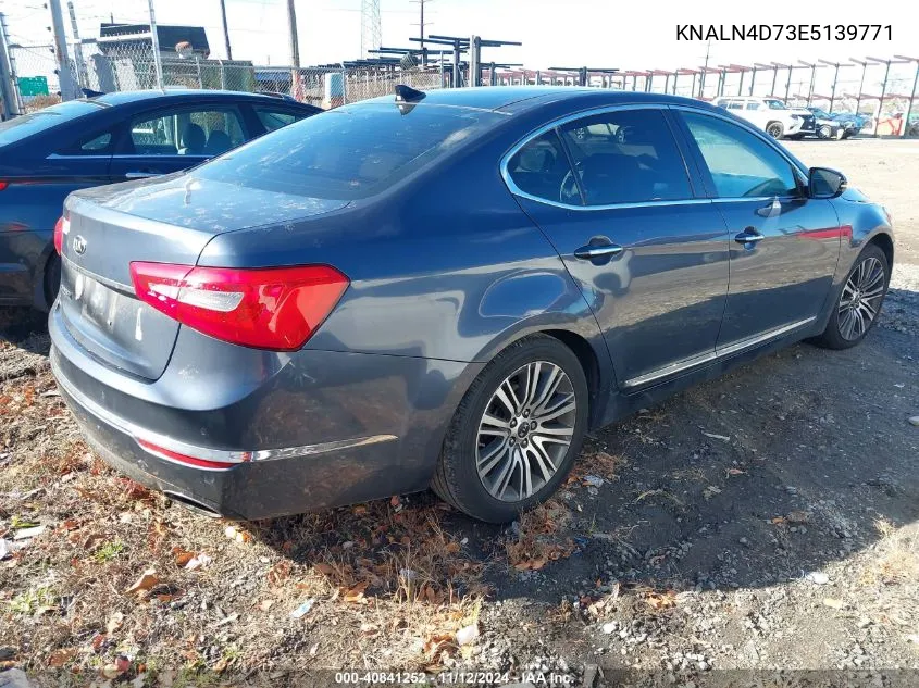 2014 Kia Cadenza Premium VIN: KNALN4D73E5139771 Lot: 40841252