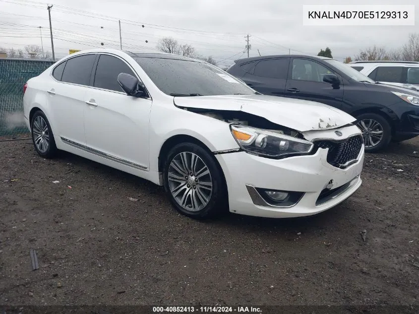 2014 Kia Cadenza Premium VIN: KNALN4D70E5129313 Lot: 40852413