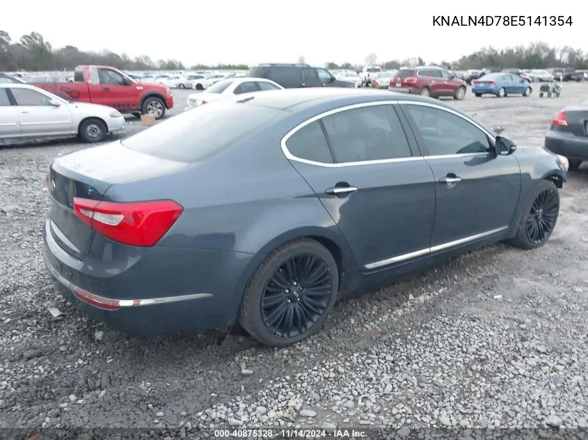 2014 Kia Cadenza Limited VIN: KNALN4D78E5141354 Lot: 40875328