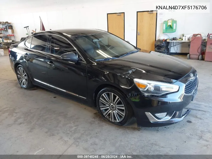 2015 Kia Cadenza Premium VIN: KNALN4D7XF5176706 Lot: 39745245