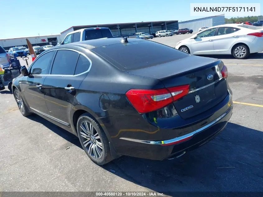 KNALN4D77F5171141 2015 Kia Cadenza Premium