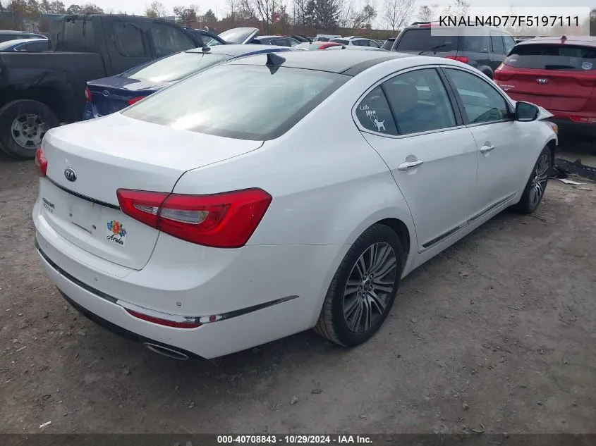 2015 Kia Cadenza Premium VIN: KNALN4D77F5197111 Lot: 40708843