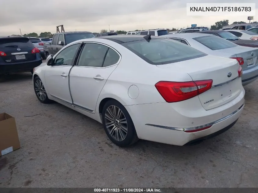 2015 Kia Cadenza Premium VIN: KNALN4D71F5186783 Lot: 40711923