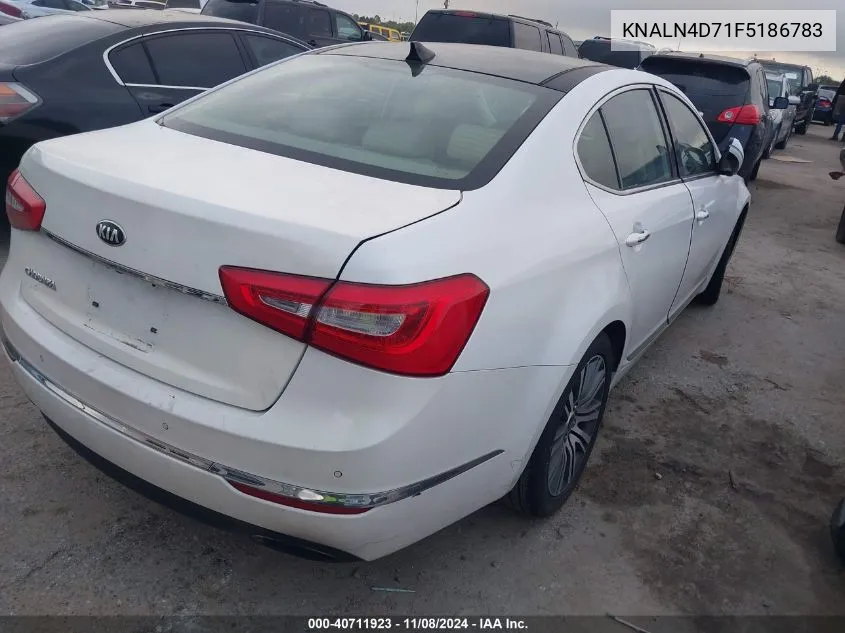 2015 Kia Cadenza Premium VIN: KNALN4D71F5186783 Lot: 40711923