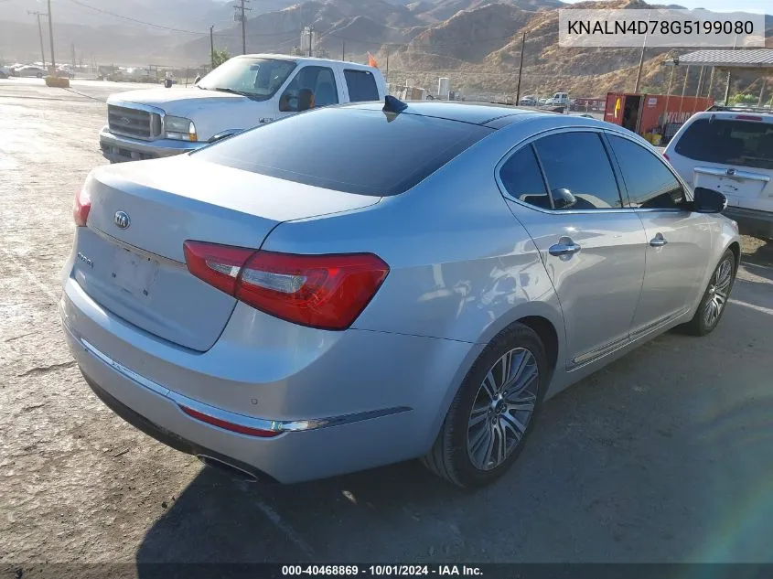 2016 Kia Cadenza Luxury VIN: KNALN4D78G5199080 Lot: 40468869